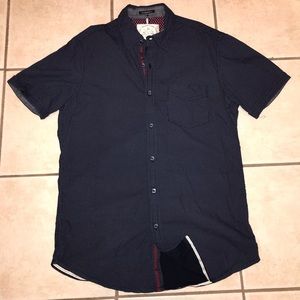 Native Code Short Sleeve Button Down